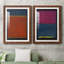 Contemplation I - ensemble de 2 peintures encadrées-1259637832-1259637833