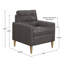 Fauteuil d'appoint rembourré-595660631