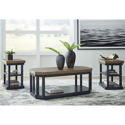 Leani 3 Piece Coffee Table Set by Wildon Home