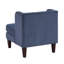 Fauteuil d'appoint moderne bleu-1966808494