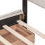 Upholstered Platform Bed With Classic Headboard And 4 Drawers-302837866