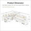 Très grand canapé modulaire Cloud-1824752509