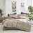 Solid Color Comforter Light Color 3 PCs Bedding Set Pure Color Bed Comforter Set-115665714-115665716
