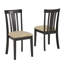 Chaise d'appoint en bois massif Alexa-Mae