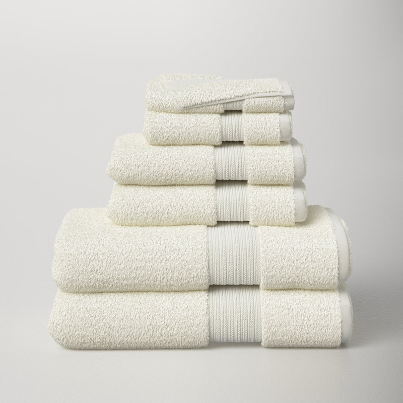 Leone 100% Cotton Plush Mulit-Size Set, Ivory