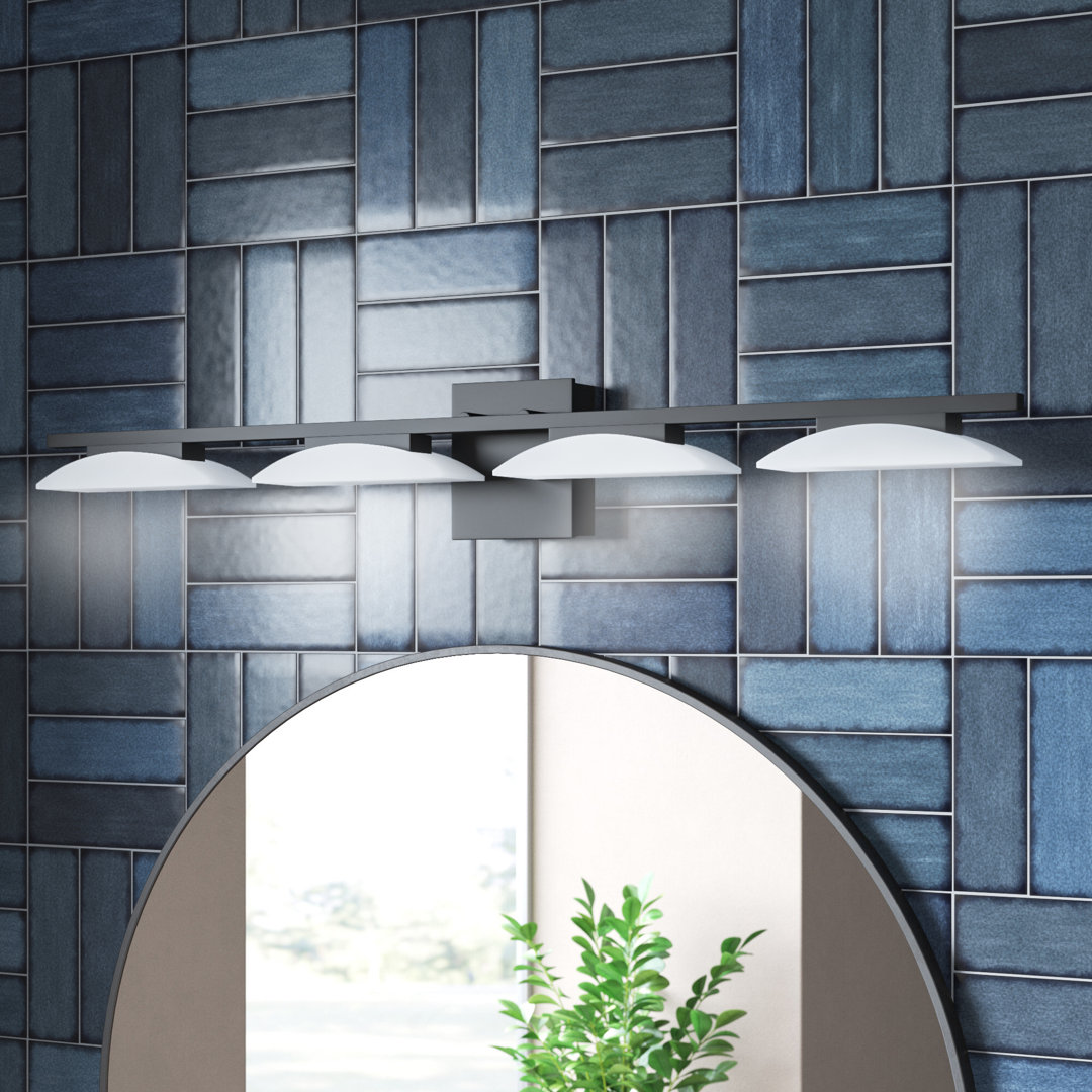 Jill 4-Light Dimmable LED Vanity light Wade Logan® 
