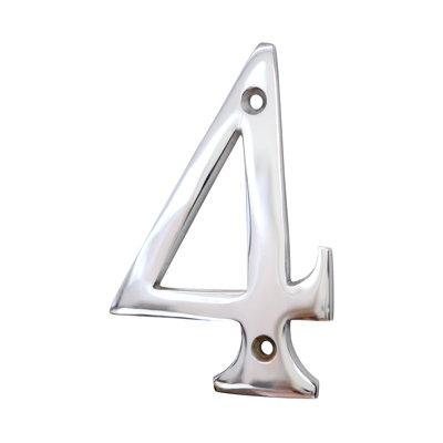 Numéro de maison 4 po