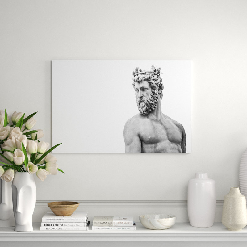 Poseidon Print by DecorumBY, 24" H x 36" W x 1" D, Aluminum