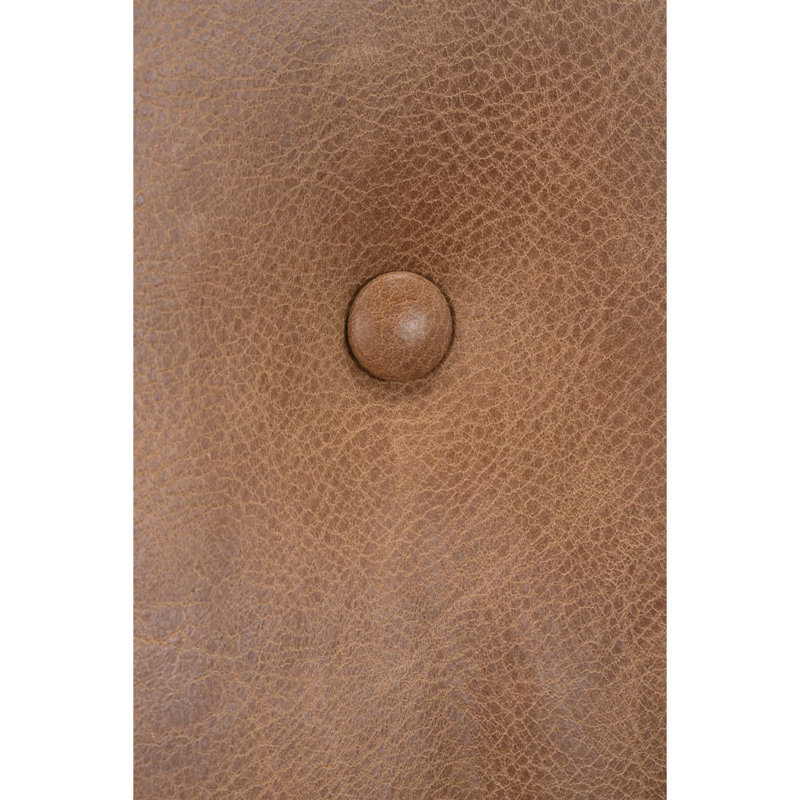 Nugget Leather Thatcher Chair
