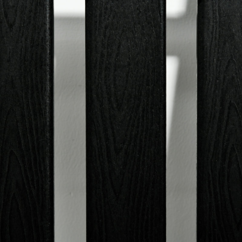 Chaise berçante d'extérieur Outsunny (excluant la table), Noir