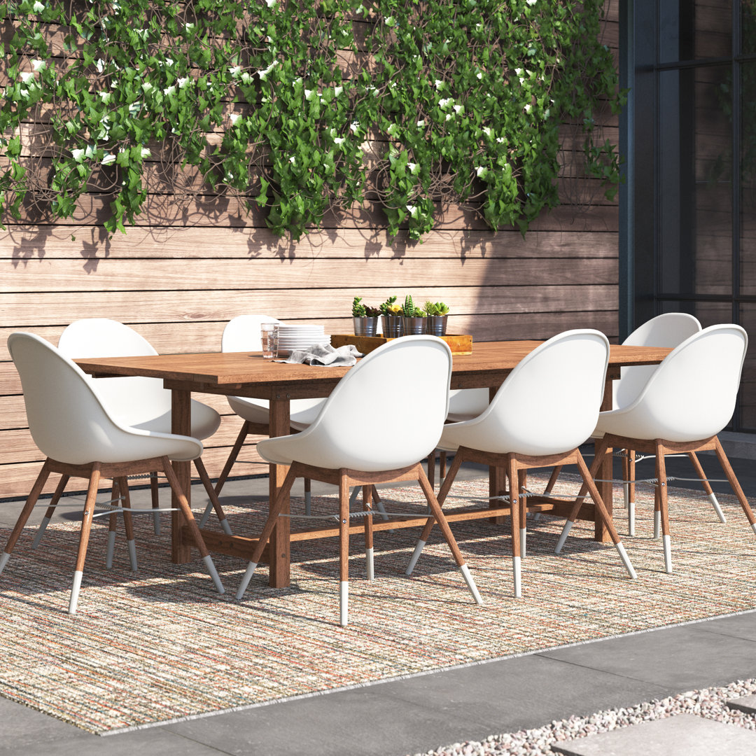 Anautica Rectangular 8 - Person 93" Long Dining Set Lark Manor™