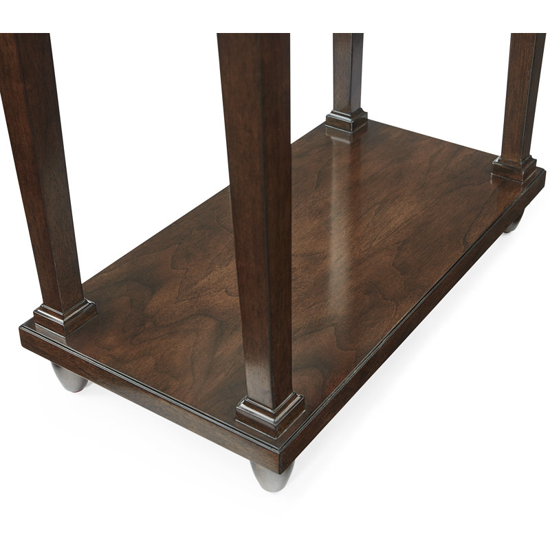 Tuscan Solid Wood End Table with Storage