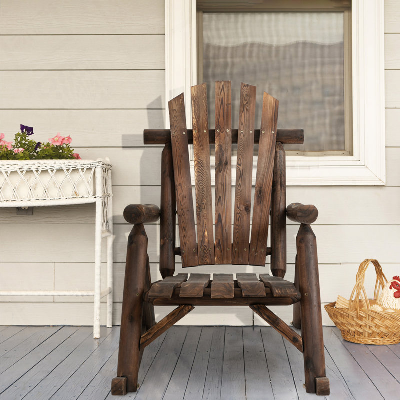 Outdoor Wooden Rocking Chair