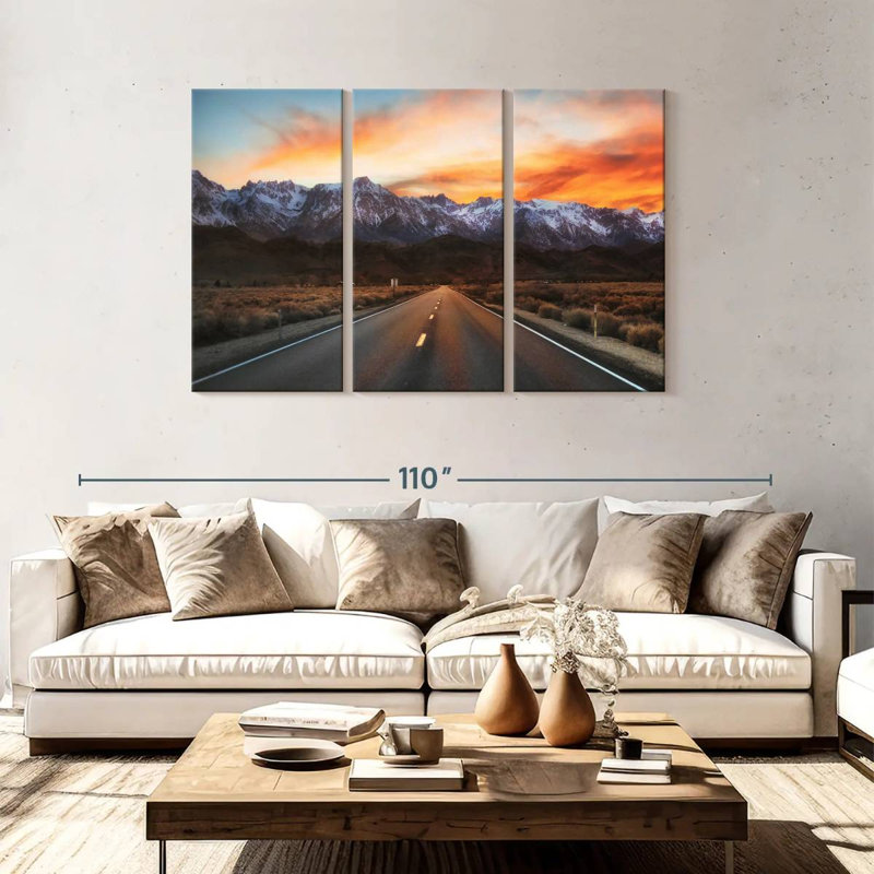Road To Lone Pine Peak, 48" H x 74" W