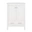 Meuble-lavabo de 48 po avec lavabo, armoire de rangement avec portes à fermeture en douceur, tiroir divisé et tablette de porte double couche-934474044