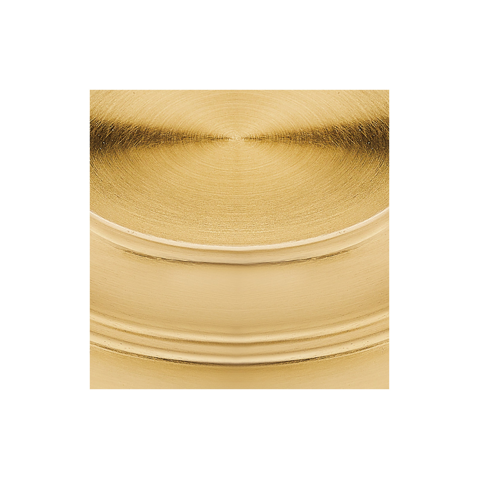 Holmes Single Light Flush Mount, Modern Brushed Gold