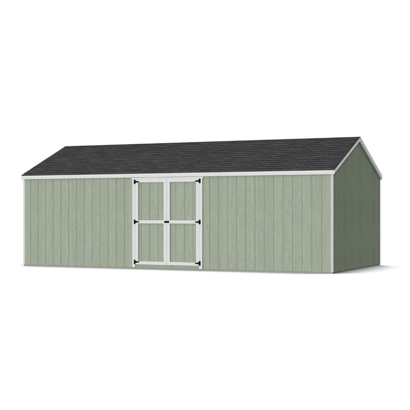 Value Gable Shed With Side Entry, Yes, 106.5'' H x 144'' W x 288'' D