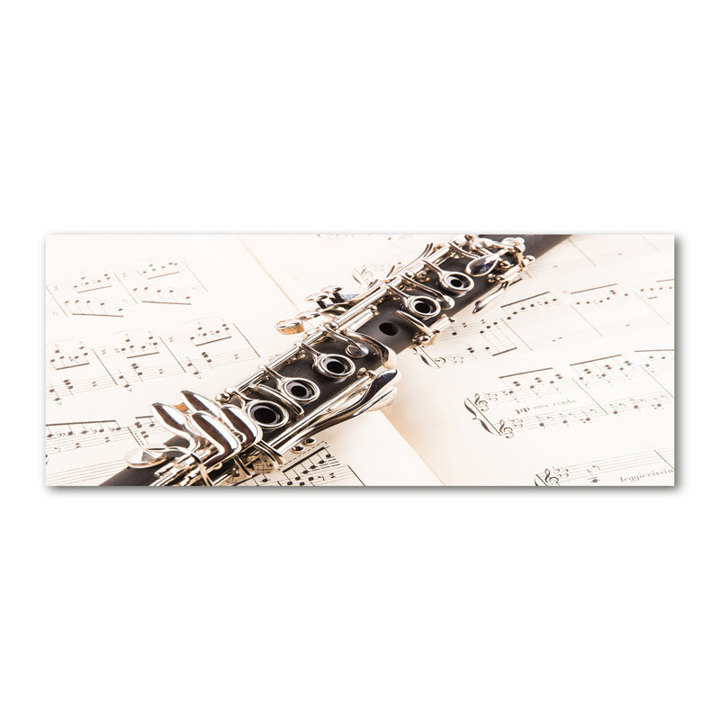 Clarinet - No Frame Print on Canvas