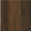 Grande armoire d'appoint à 4 portes en pin foncé avec détails complexes et lattes verticales, parfaite pour les solutions de rangement élégantes.