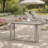 59.84" Gray Console Table, Rectangular Entryway & Sofa Table with Sturdy Magnesium Oxide Construction-204658037