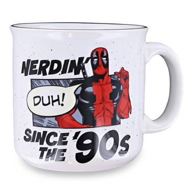 Joyjolt Star Wars™ Awake Mandalorian The Child Glass Mugs - 13.5