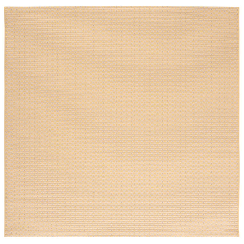 Jhonatan Performance Solid Color Indoor/Outdoor Area Rug, Square 6'7"