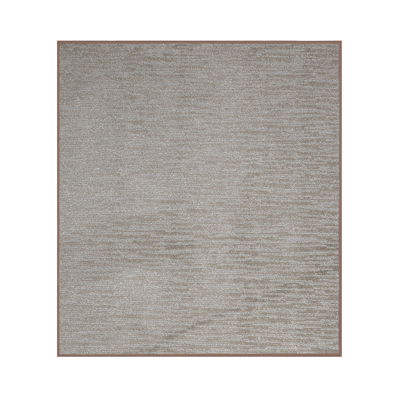 Tapis décoratif brun Furnish My Place, Carré 12 pi