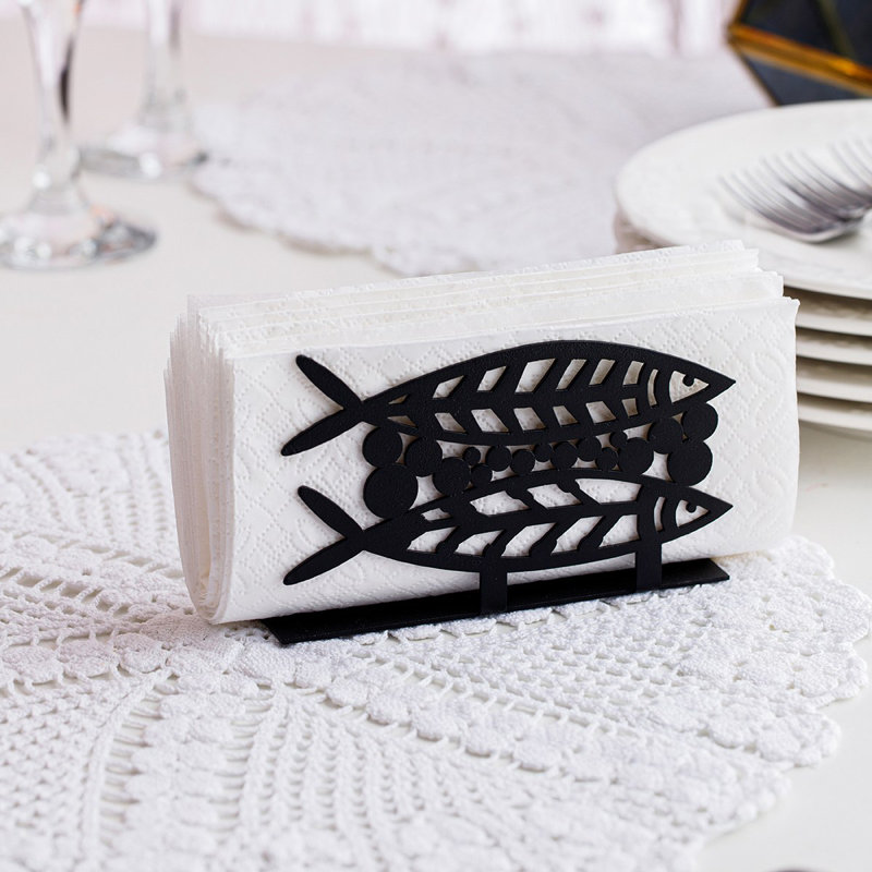 Metal Standing Napkin Holder
