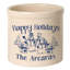 Personalized Snowman Family Ceramic Pot Planter-1924644055-1925943686