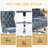 Office Chair,Modern Chenille Upholstered Tufted Button Home Office Chair With Chrome Metal Base,Adjustable Desk Chair Swivel Office Chair-676388531