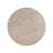 Outdoor/Indoor Lightweight Concrete Side Table,Travertine Finish