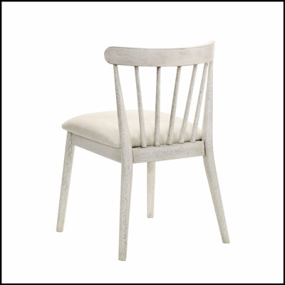 Ensemble de chaises de salle à manger rustiques 2 pièces, structure en bois massif, design campagnard, assemblage facile, sièges durables et confortables