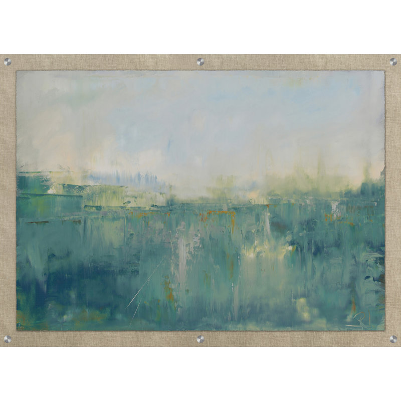 Blue Block And Dance 2 Print
