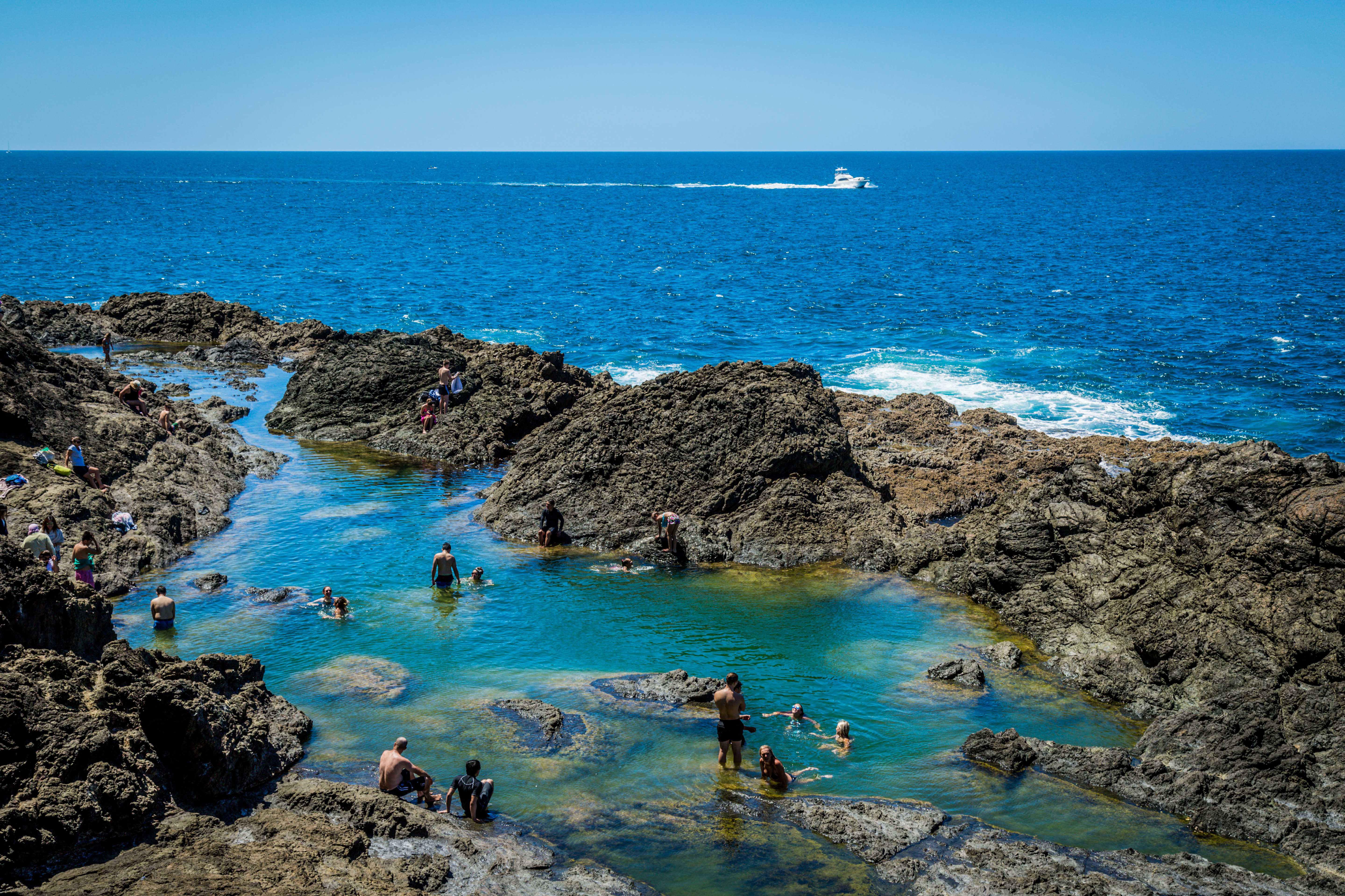 Highland Dunes Mermaid Pools by Valdemar Zondane - Wrapped Canvas ...