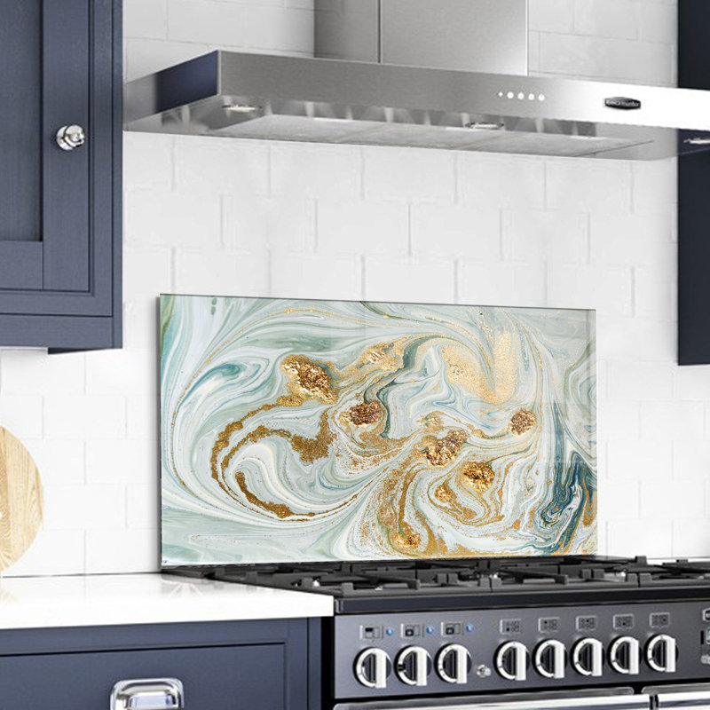 Elegant Decorative Tempered Glass Painting, 19.7 x 27.6 Inches | 100% Tempered Glass, Thickness: 0.16 Inches | Perfect for Home Decor, Living Room, and Office | Stunning Art Piece with Modern Aesthetic