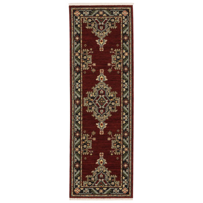 Tapis noir Oaklynn
