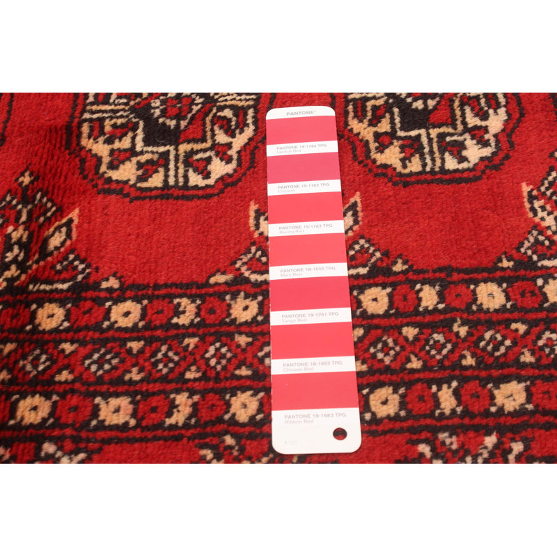 Tapis unique en laine noué à la main 6 pi 7 po x 9 pi 11 po nouvel âge Peshawar