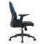 Chaise de bureau en coton avec appui-tête Safraz-1473060923