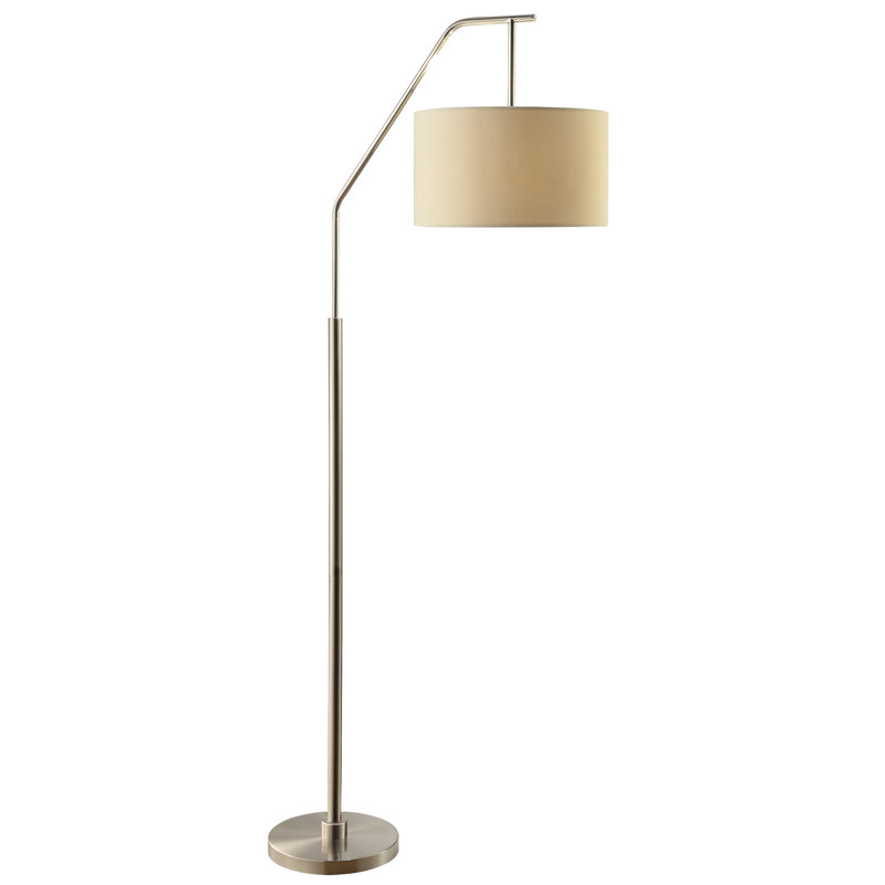 Follonica 72'' Brushed Arched Floor Lamp
