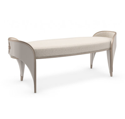 Caracole Compositions Valentina Upholstered Bench | Perigold