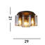 Tiburon Glass Flush Mount-692286098