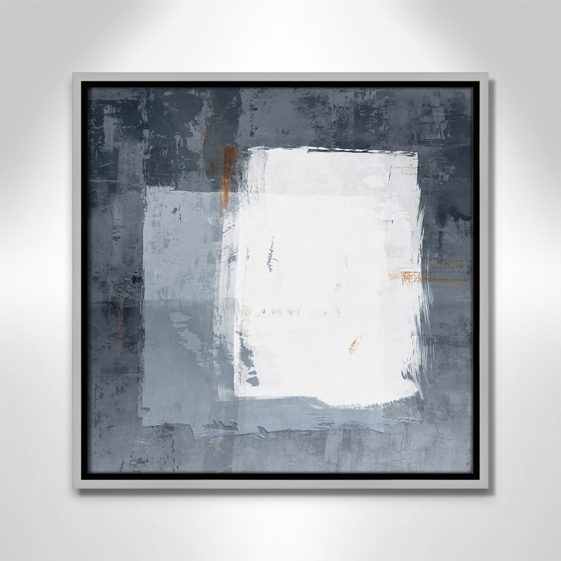 «Dancing in the Moonlight II», reproduction carrée par Casa Fine Arts, Argent, H 17,5 po x l 17,5 po