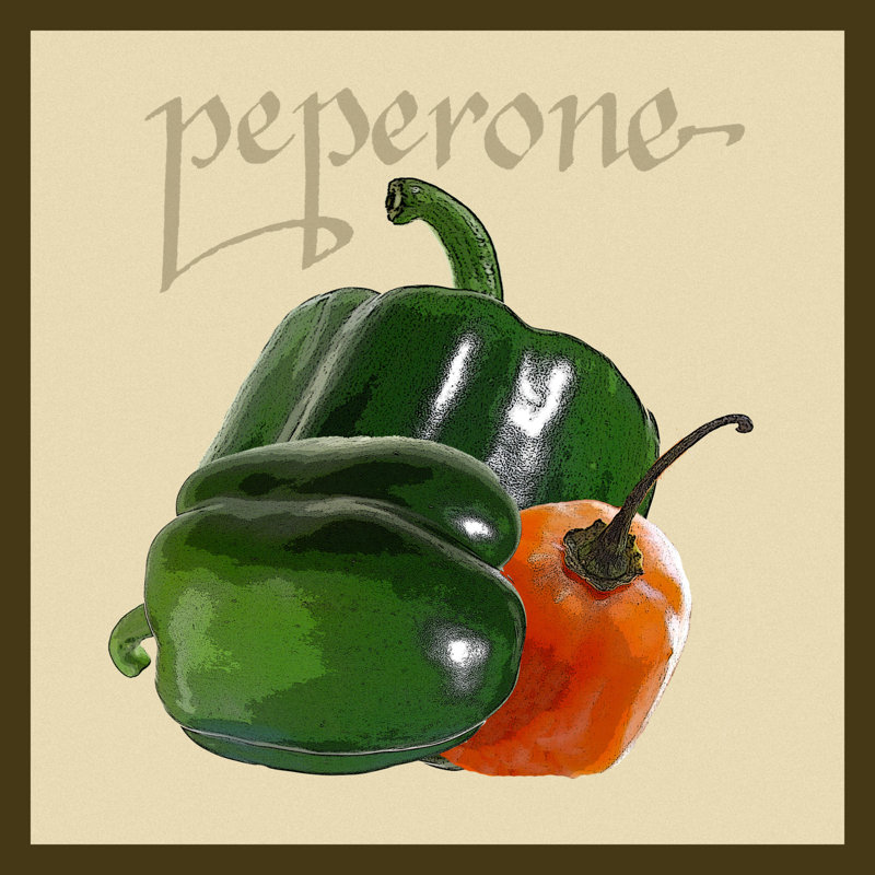 Italian Vegetable IV - Wrapped Canvas Print, 122cm H x 122cm W x 3.8cm D