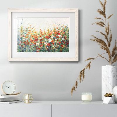 «Garden in Bloom I», reproduction d'art encadrée