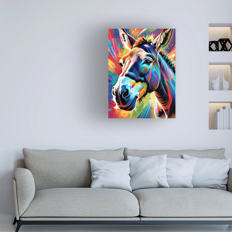 Art sur toile Tina Lavoie, H 14 po x l 19 po