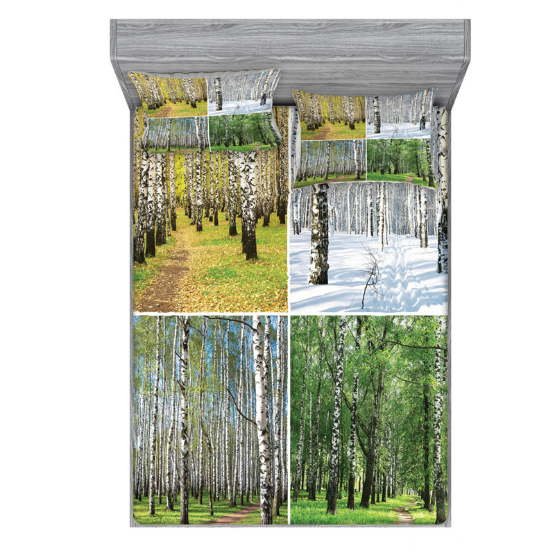Microfiber Sheet Set, Full Sheet Set with Fitted Sheet