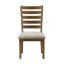 Ensemble de chaises d'appoint style cerisier de style traditionnel 2 pièces-948909486