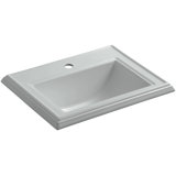 Memoirs® Rectangular Drop-In Bathroom Sink with Overflow