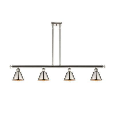 Luminaire suspendu linéaire à 4 lumières pour îlot de cuisine Dallyn