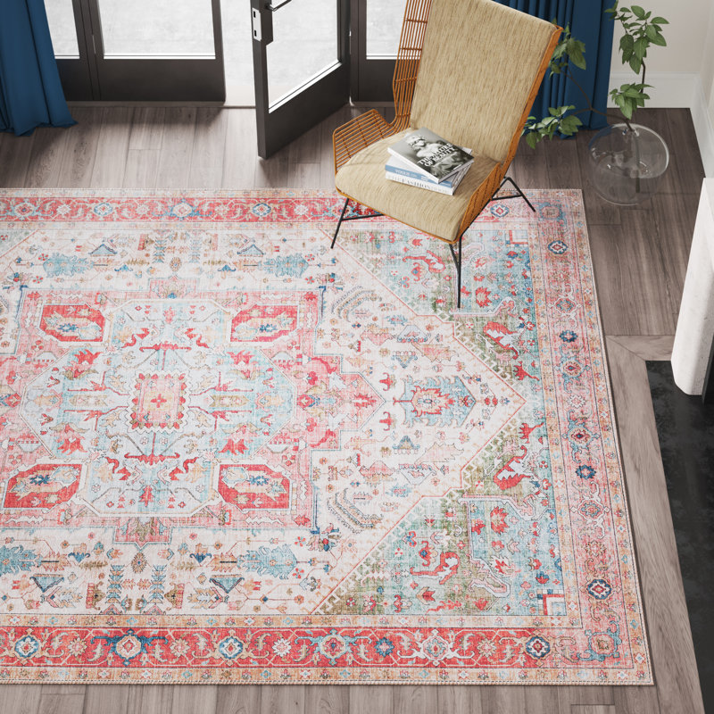 Fleckenstein Oriental Indoor Rug, Rectangle 5' x 7'6"